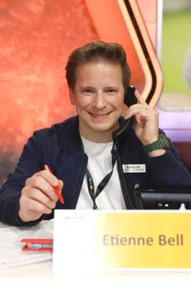 Etienne Bell beim 30. RTL-Spendenmarathon 2025 im Studio 8 der EMG Studios. Hürth, 21.11.2025