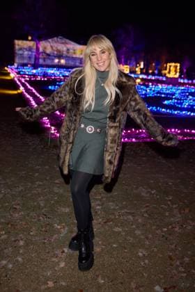 Annemarie Eilfeld - Eröffnung von Weihnachten im Tierpark Friedrichsfelde 2025 am 21.11.2025 in Berlin. Weihnachten im Tierpark Friedrichsfelde