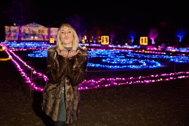 Annemarie Eilfeld - Eröffnung von Weihnachten im Tierpark Friedrichsfelde 2025 am 21.11.2025 in Berlin. Weihnachten im Tierpark Friedrichsfelde