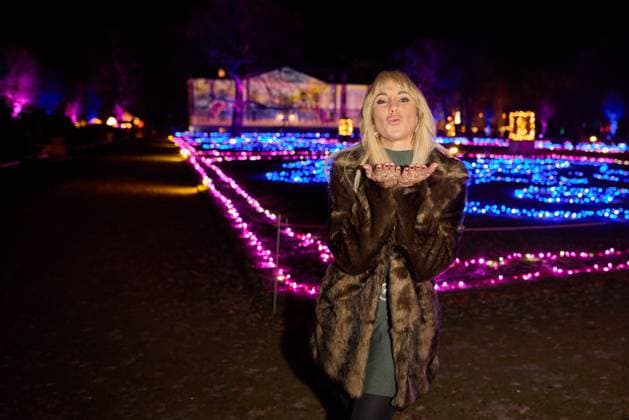 Annemarie Eilfeld - Eröffnung von Weihnachten im Tierpark Friedrichsfelde 2025 am 21.11.2025 in Berlin. Weihnachten im Tierpark Friedrichsfelde