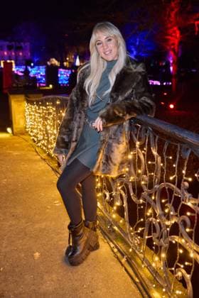 Annemarie Eilfeld - Eröffnung von Weihnachten im Tierpark Friedrichsfelde 2025 am 21.11.2025 in Berlin. Weihnachten im Tierpark Friedrichsfelde