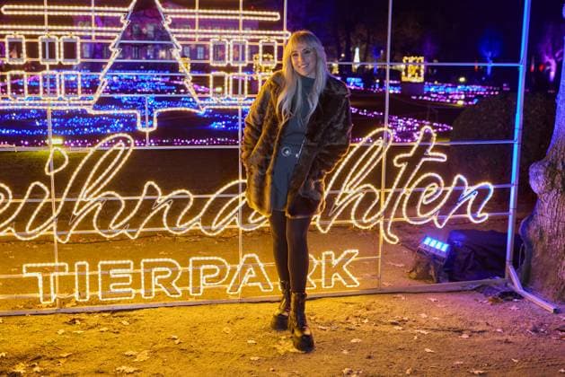 Annemarie Eilfeld - Eröffnung von Weihnachten im Tierpark Friedrichsfelde 2025 am 21.11.2025 in Berlin. Weihnachten im Tierpark Friedrichsfelde