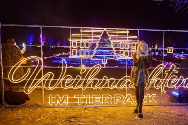 Annemarie Eilfeld - Eröffnung von Weihnachten im Tierpark Friedrichsfelde 2025 am 21.11.2025 in Berlin. Weihnachten im Tierpark Friedrichsfelde