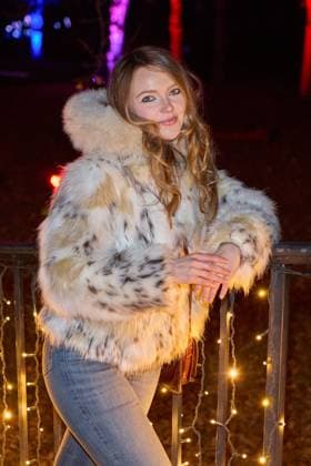 Marie von Bose - Eröffnung von Weihnachten im Tierpark Friedrichsfelde 2025 am 21.11.2025 in Berlin. Weihnachten im Tierpark Friedrichsfelde