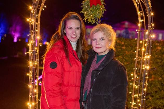 Katrin Wrobel und Eva Imhof - Eröffnung von Weihnachten im Tierpark Friedrichsfelde 2025 am 21.11.2025 in Berlin. Weihnachten im Tierpark Friedrichsfelde