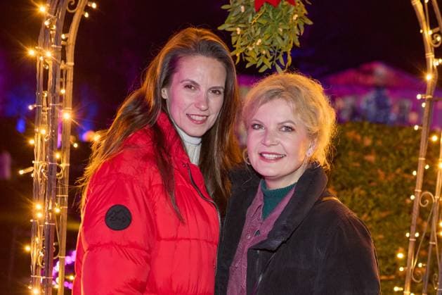Katrin Wrobel und Eva Imhof - Eröffnung von Weihnachten im Tierpark Friedrichsfelde 2025 am 21.11.2025 in Berlin. Weihnachten im Tierpark Friedrichsfelde