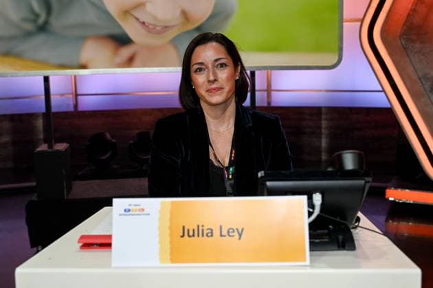 30. RTL-Spendenmarathon 2025 am 21.11.2025 im EMG Studio 8 in Hürth Julia Ley beim 30. RTL-Spendenmarathon 2025 am 21.11.2025 im EMG Studio 8 in Hürth.