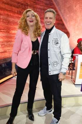 Sonya Kraus und Jürgen Milski beim 30. RTL-Spendenmarathon 2025 im Studio 8 der EMG Studios. Hürth, 21.11.2025