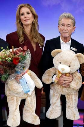 Mareile Höppner und Peter Maffay beim 30. RTL-Spendenmarathon 2025 im Studio 8 der EMG Studios. Hürth, 21.11.2025