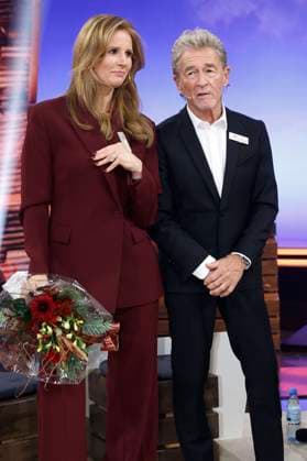 Mareile Höppner und Peter Maffay beim 30. RTL-Spendenmarathon 2025 im Studio 8 der EMG Studios. Hürth, 21.11.2025