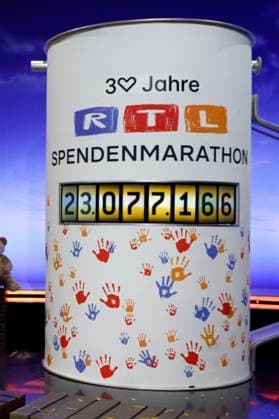 30. RTL-Spendenmarathon 2025 im Studio 8 der EMG Studios. Hürth, 21.11.2025
