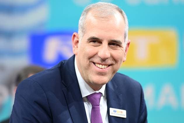 Stephan SCHMITTER, Chief Content Officer von RTL Portraet, Porträt, Portrait, Angeschnittenes Einzelbild, Einzelmotiv, 30. RTL Spendenmarathon Wir helfen Kindern , Fernsehen, 20.-21.11.2025 in Huerth, Deutschland,