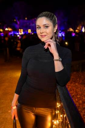 abb- Yvonne Woelke zu Gast bei der Premiere Weihnachten im Tierpark mit Promis am 21.11.2025 in Berlin Berlin Deutschland