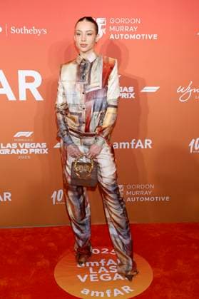 Charly Jordan bei der amfAR Las Vegas Gala 2025 im Hotel Wynn Las Vegas. Las Vegas, 21.11.2025