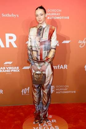 Charly Jordan bei der amfAR Las Vegas Gala 2025 im Hotel Wynn Las Vegas. Las Vegas, 21.11.2025