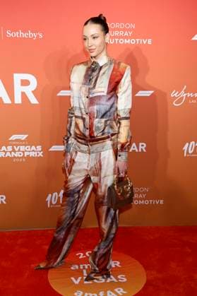 Charly Jordan bei der amfAR Las Vegas Gala 2025 im Hotel Wynn Las Vegas. Las Vegas, 21.11.2025
