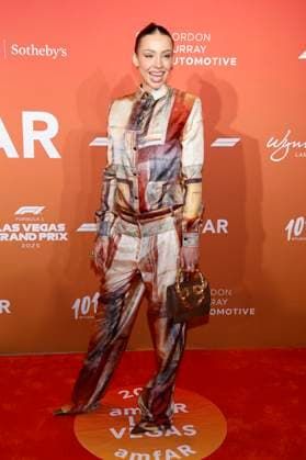 Charly Jordan bei der amfAR Las Vegas Gala 2025 im Hotel Wynn Las Vegas. Las Vegas, 21.11.2025