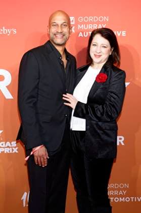 Keegan-Michael Key mit Ehefrau Elle Key bei der amfAR Las Vegas Gala 2025 im Hotel Wynn Las Vegas. Las Vegas, 21.11.2025