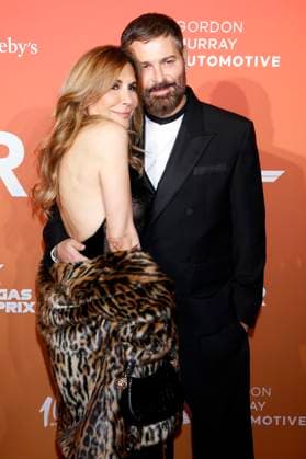 Jo Champa und Fausto Puglisi bei der amfAR Las Vegas Gala 2025 im Hotel Wynn Las Vegas. Las Vegas, 21.11.2025