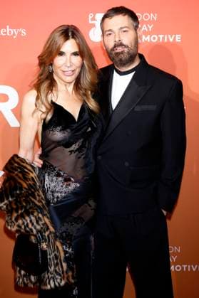 Jo Champa und Fausto Puglisi bei der amfAR Las Vegas Gala 2025 im Hotel Wynn Las Vegas. Las Vegas, 21.11.2025