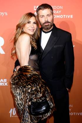 Jo Champa und Fausto Puglisi bei der amfAR Las Vegas Gala 2025 im Hotel Wynn Las Vegas. Las Vegas, 21.11.2025