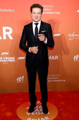 Jeremy Renner bei der amfAR Las Vegas Gala 2025 im Hotel Wynn Las Vegas. Las Vegas, 21.11.2025