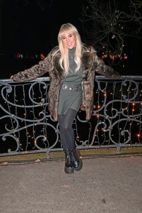 Annemarie Eilfeld bei der Eröffnung von Weihnachten im Tierpark 2025 am Schloss Friedrichsfelde im Tierpark Berlin. Berlin, 21.11.2025
