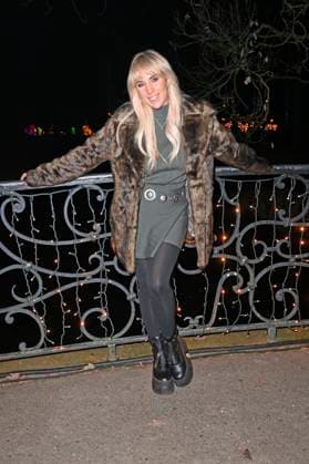 Annemarie Eilfeld bei der Eröffnung von Weihnachten im Tierpark 2025 am Schloss Friedrichsfelde im Tierpark Berlin. Berlin, 21.11.2025