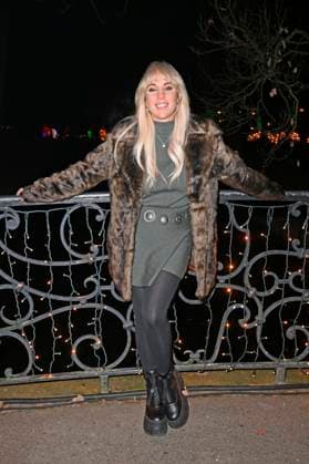 Annemarie Eilfeld bei der Eröffnung von Weihnachten im Tierpark 2025 am Schloss Friedrichsfelde im Tierpark Berlin. Berlin, 21.11.2025