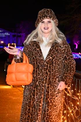 Sarah Knappik bei der Eröffnung von Weihnachten im Tierpark 2025 am Schloss Friedrichsfelde im Tierpark Berlin. Berlin, 21.11.2025