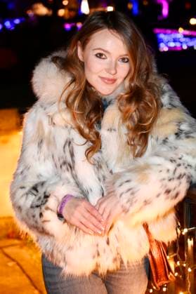 Marie von Bose bei der Eröffnung von Weihnachten im Tierpark 2025 am Schloss Friedrichsfelde im Tierpark Berlin. Berlin, 21.11.2025