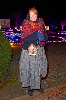 Enie van de Meiklokjes bei der Eröffnung von Weihnachten im Tierpark 2025 am Schloss Friedrichsfelde im Tierpark Berlin. Berlin, 21.11.2025