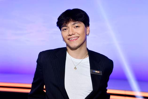 Sänger Johannes Pietsch (JJ), Gewinner des ESC 2025, beim 30. RTL-Spendenmarathon 2025im Studio 8 der EMG Studios. Hürth, 21.11.2025 NRW Deutschland Copyright: xChristophxHardtx