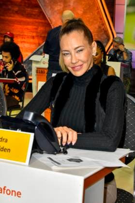 ABB Alessandra Alex Meyer Wölden Woelden Moderatorin zu Gast am Spendentelefon im RTL Studio beim Charity zum 30.Geburtstag des RTL Spendenmarathon - wir helfen Kindern bei RTL Deutschland am 21.11.2025 2.Spendentag in Koeln Deutz NRW Deutschland