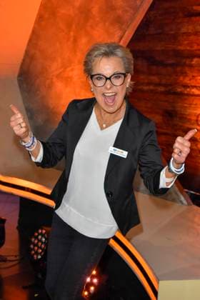 ABB Tanja Schumann Schjauspielöerin zu Gast am Spendentelefon im RTL Studio beim Charity zum 30.Geburtstag des RTL Spendenmarathon - wir helfen Kindern bei RTL Deutschland am 21.11.2025 2.Spendentag in Koeln Deutz NRW Deutschland