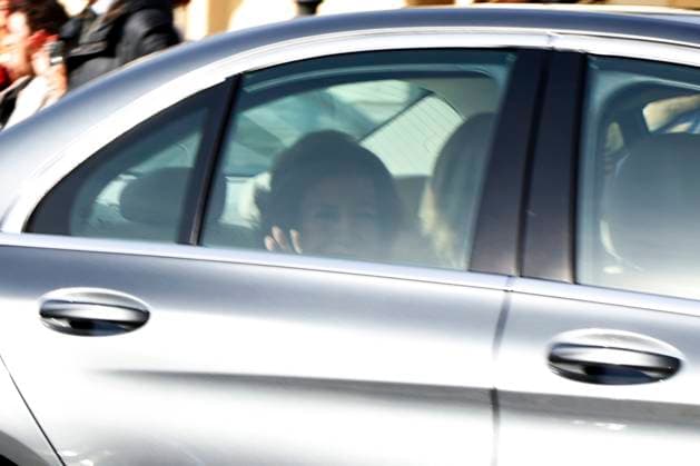 King Juan Carlos arrives at El Pardo Palace to meet with his family Queen Sofia on her arrival at El Pardo Palace, November 22, 2025, in Madrid Spain FAMOUSES EL PARDO ROYALTY MONARCHY Antonio Gutié Madrid Madrid Madrid Spain  Copyright: xAntonioxGutiÃ rrezx 7118363