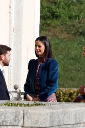 King Juan Carlos arrives at El Pardo Palace to meet with his family Victoria Federica on her arrival at El Pardo Palace, November 22, 2025, in Madrid Spain FAMOUSES EL PARDO ROYALTY MONARCHY Antonio Gutié Madrid Madrid Madrid Spain  Copyright: xAntonioxGutiÃ rrezx 7118556