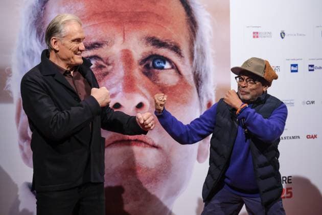 43rd Torino Film Festival 2025 - Day 2 in Italy, 22 November 2025 (L to R) Dolph Lundgren and Spike Lee attend during the 43rd Torino Film Festival 2025 on November 22, 2025 in Turin, Italy., Credit:Davide Di Lalla - Unicode Images Avalon Italy, Turin, Museum of Radio and Television,  Copyright: xDavidexDixLallax-xUnicodexImagesx xAvalonx 1053997261