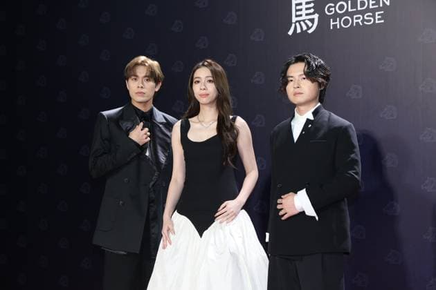 62nd Golden Horse Awards in Taipei TAIPEI, CHINA - NOVEMBER 22, 2025 - Taiwanese band Accusefive on the red carpet of the 62nd Golden Horse Awards in Taipei, China, on November 22, 2025. Taipei Taiwan China  Copyright: xCFOTOx i1763902697974