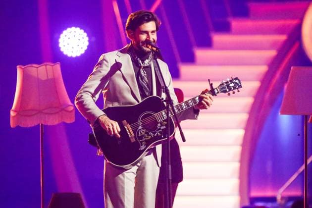 Die Giovanni Zarrella Show aus Offenburg Offenburg, 22.11.2025 Alvaro Soler bei der Die Giovanni Zarrella Show Live aus der Baden-Arena in Offenburg Baden-Würtenberg Copyright: xMatthiasxGränzdörferx