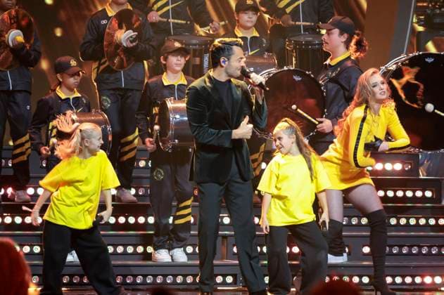 Giovanni Zarrella in der ZDF-Musikshow Die Giovanni Zarrella Show live aus der Messe Offenburg. Offenburg, 22.11.2025