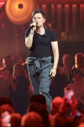 Michael Patrick Kelly in der ZDF-Musikshow Die Giovanni Zarrella Show live aus der Messe Offenburg. Offenburg, 22.11.2025