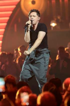 Michael Patrick Kelly in der ZDF-Musikshow Die Giovanni Zarrella Show live aus der Messe Offenburg. Offenburg, 22.11.2025