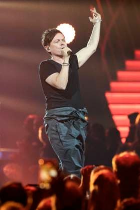 Michael Patrick Kelly in der ZDF-Musikshow Die Giovanni Zarrella Show live aus der Messe Offenburg. Offenburg, 22.11.2025