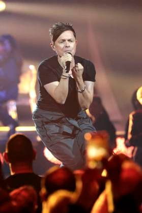 Michael Patrick Kelly in der ZDF-Musikshow Die Giovanni Zarrella Show live aus der Messe Offenburg. Offenburg, 22.11.2025