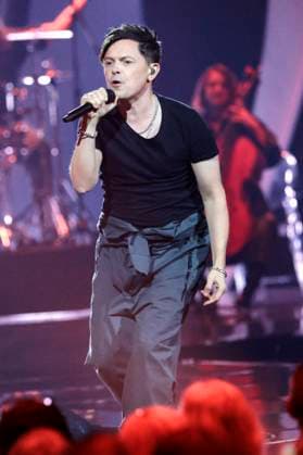 Michael Patrick Kelly in der ZDF-Musikshow Die Giovanni Zarrella Show live aus der Messe Offenburg. Offenburg, 22.11.2025