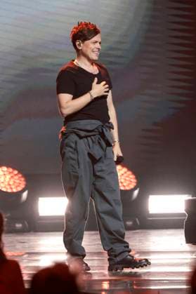 Michael Patrick Kelly in der ZDF-Musikshow Die Giovanni Zarrella Show live aus der Messe Offenburg. Offenburg, 22.11.2025