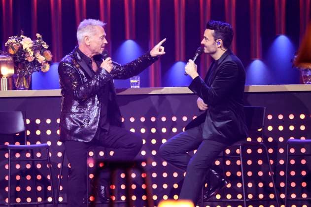 Olaf Berger und Giovanni Zarrella in der ZDF-Musikshow Die Giovanni Zarrella Show live aus der Messe Offenburg. Offenburg, 22.11.2025