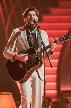Alvaro Soler in der ZDF-Musikshow Die Giovanni Zarrella Show live aus der Messe Offenburg. Offenburg, 22.11.2025