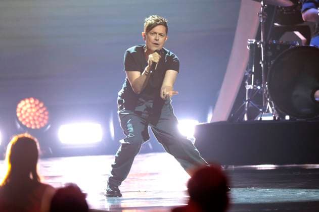 Michael Patrick Kelly in der ZDF-Musikshow Die Giovanni Zarrella Show live aus der Messe Offenburg. Offenburg, 22.11.2025
